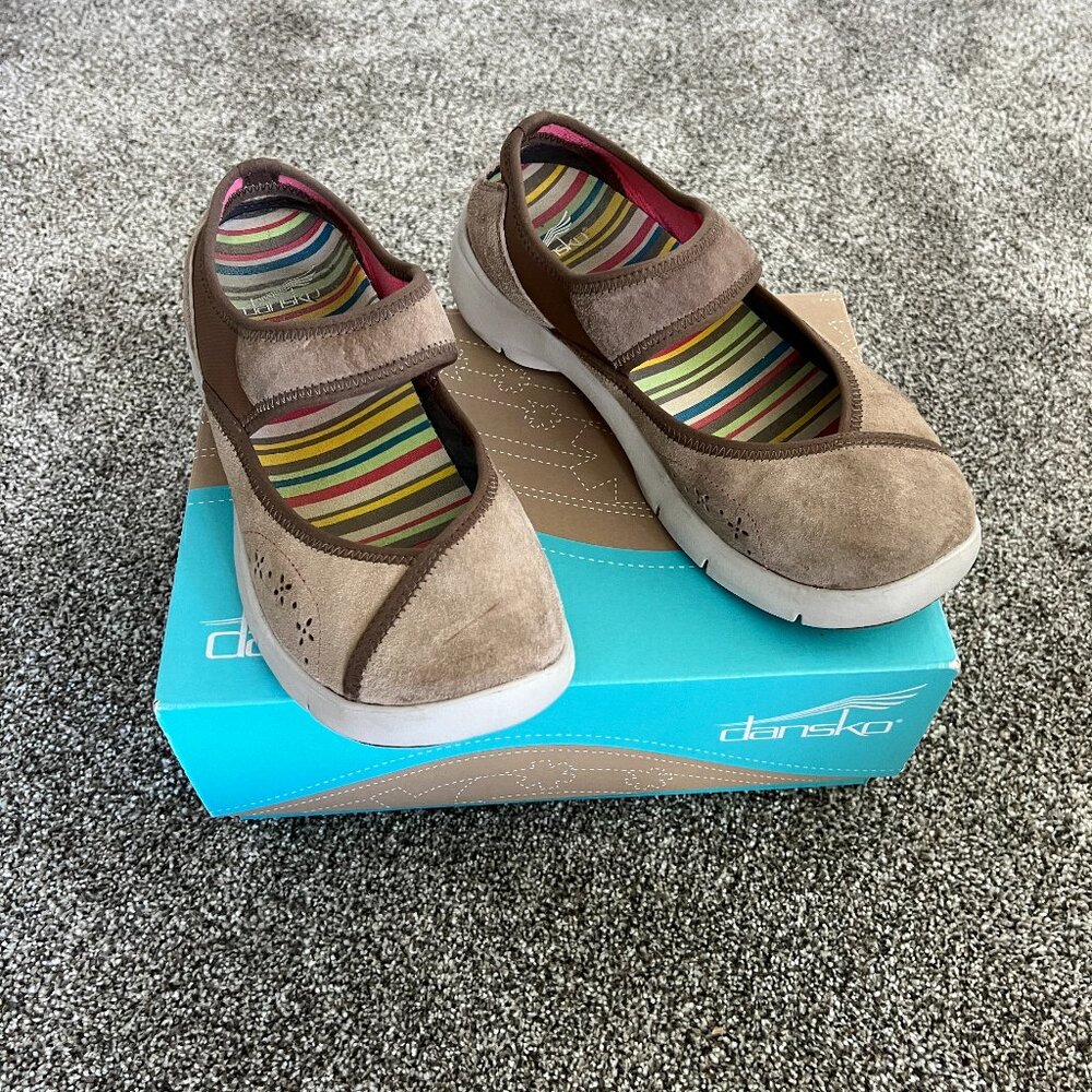 Dansko Emmy Suede Mocha Sz 38